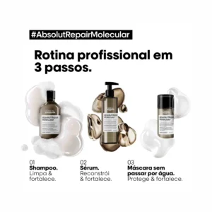 L’Oréal Professionnel Absolut Repair Molecular Peptides Bonder + 5 Amino Acids Serum a Rincer - Image 2