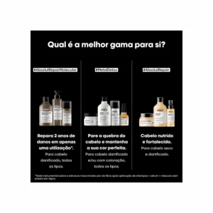 L’Oréal Professionnel Absolut Repair Molecular Peptides Bonder + 5 Amino Acids Serum a Rincer - Image 3